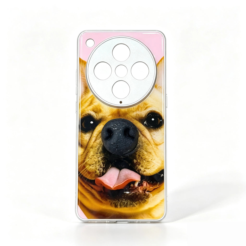 Custom Handmade 3D Dog Nose Phone Case, Platinum Silicone Pet Gift, Personalized Memorial Keepsake | doboop