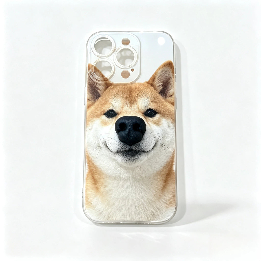 Custom Handmade 3D Dog Nose Phone Case, Platinum Silicone Pet Gift, Personalized Memorial Keepsake | doboop