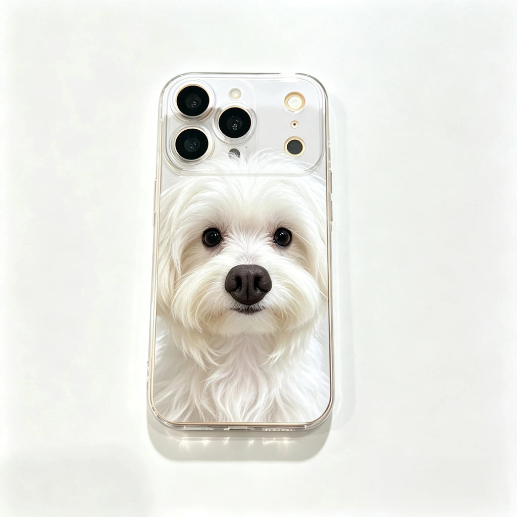 Custom Handmade 3D Dog Nose Phone Case, Platinum Silicone Pet Gift, Personalized Memorial Keepsake | doboop