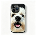 Custom Handmade 3D Dog Nose Phone Case, Platinum Silicone Pet Gift, Personalized Memorial Keepsake | doboop