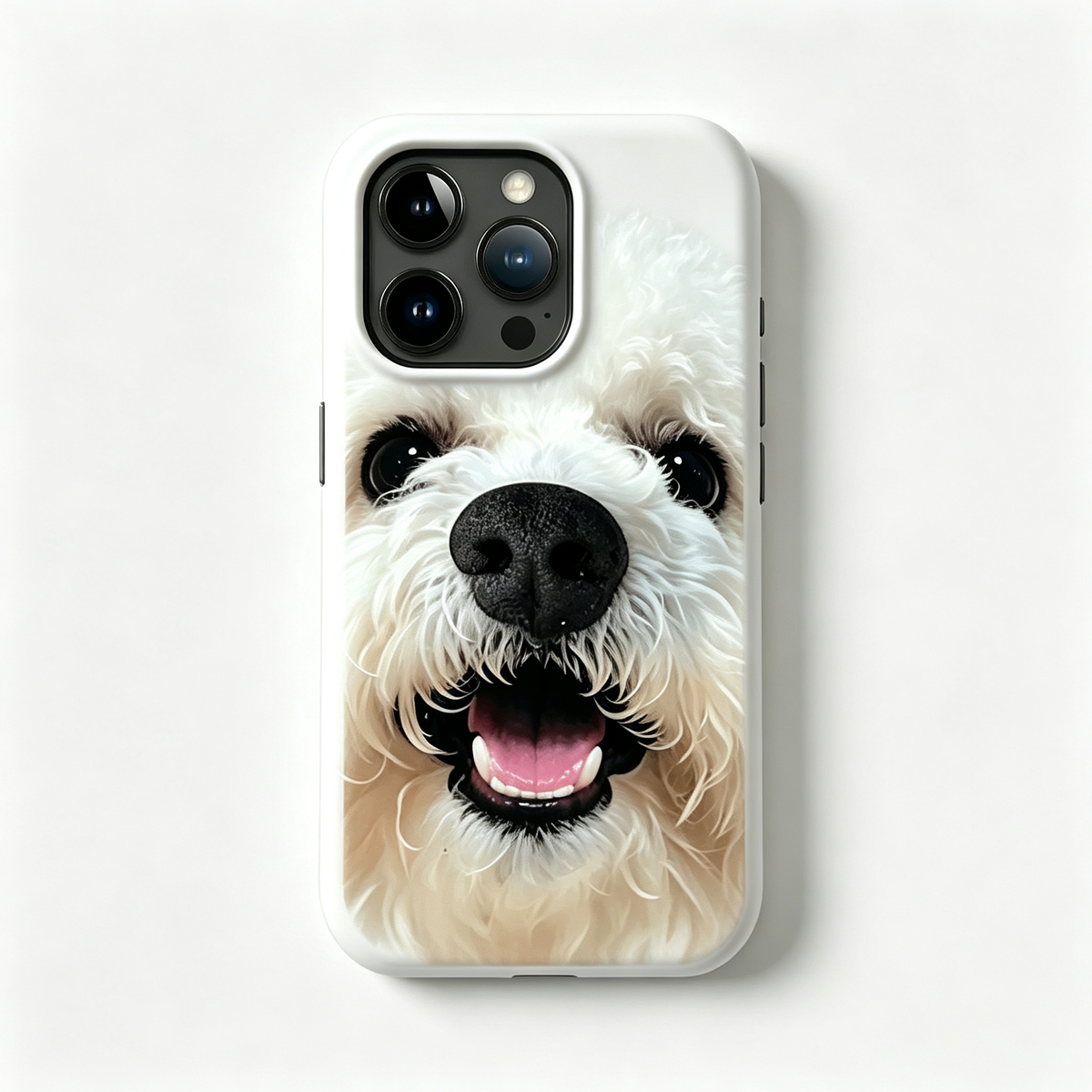 Custom Handmade 3D Dog Nose Phone Case, Platinum Silicone Pet Gift, Personalized Memorial Keepsake | doboop