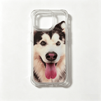 Custom Handmade 3D Dog Nose Phone Case, Platinum Silicone Pet Gift, Personalized Memorial Keepsake | doboop