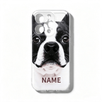 Custom Handmade 3D Dog Nose Phone Case, Platinum Silicone Pet Gift, Personalized Memorial Keepsake | doboop