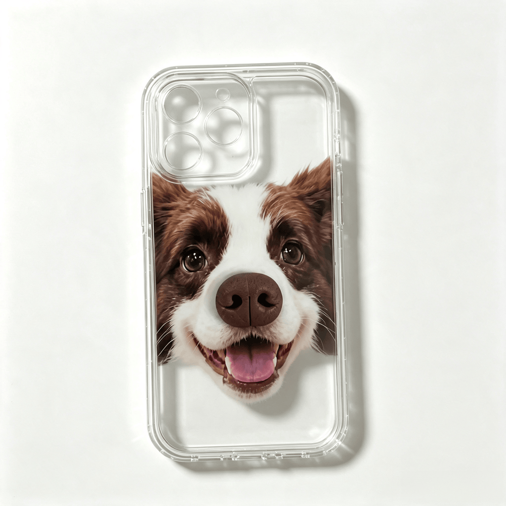Custom Handmade 3D Dog Nose Phone Case, Platinum Silicone Pet Gift, Personalized Memorial Keepsake | doboop
