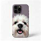 Custom Handmade 3D Dog Nose Phone Case, Platinum Silicone Pet Gift, Personalized Memorial Keepsake | doboop