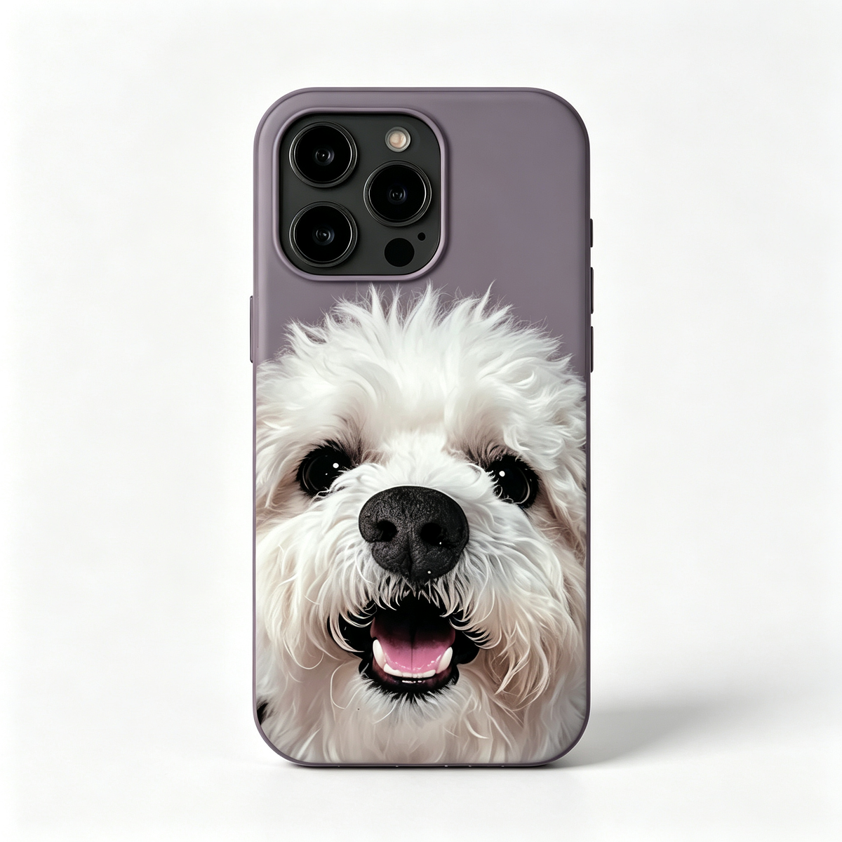 Custom Handmade 3D Dog Nose Phone Case, Platinum Silicone Pet Gift, Personalized Memorial Keepsake | doboop