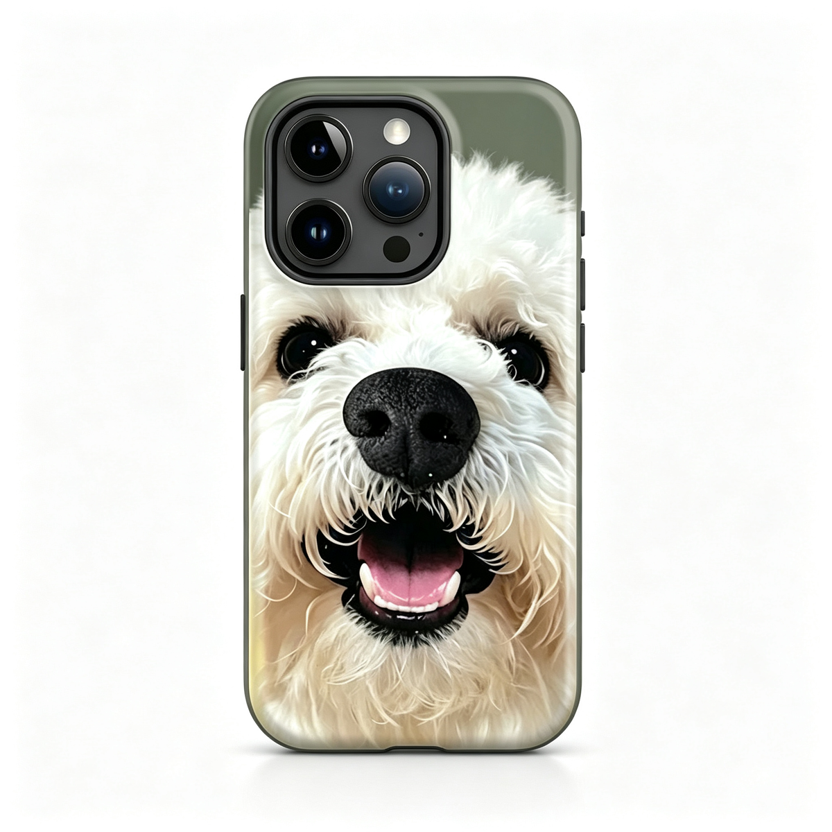 Custom Handmade 3D Dog Nose Phone Case, Platinum Silicone Pet Gift, Personalized Memorial Keepsake | doboop