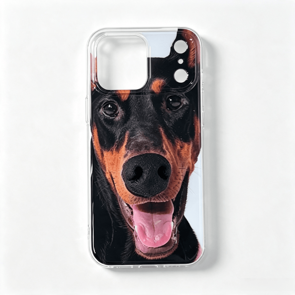 Custom Handmade 3D Dog Nose Phone Case, Platinum Silicone Pet Gift, Personalized Memorial Keepsake | doboop