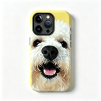 Custom Handmade 3D Dog Nose Phone Case, Platinum Silicone Pet Gift, Personalized Memorial Keepsake | doboop