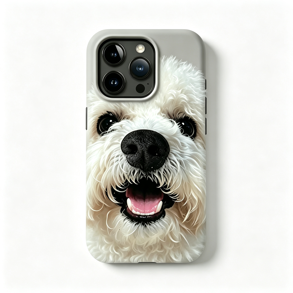 Custom Handmade 3D Dog Nose Phone Case, Platinum Silicone Pet Gift, Personalized Memorial Keepsake | doboop