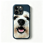 Custom Handmade 3D Dog Nose Phone Case, Platinum Silicone Pet Gift, Personalized Memorial Keepsake | doboop
