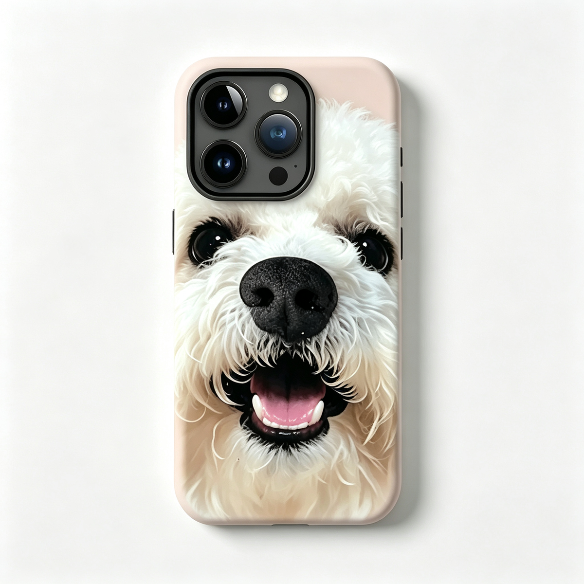 Custom Handmade 3D Dog Nose Phone Case, Platinum Silicone Pet Gift, Personalized Memorial Keepsake | doboop