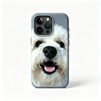 Custom Handmade 3D Dog Nose Phone Case, Platinum Silicone Pet Gift, Personalized Memorial Keepsake | doboop
