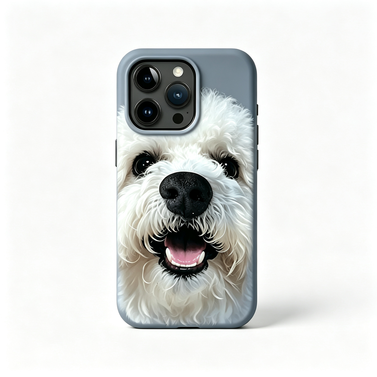 Custom Handmade 3D Dog Nose Phone Case, Platinum Silicone Pet Gift, Personalized Memorial Keepsake | doboop