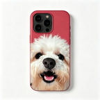 Custom Handmade 3D Dog Nose Phone Case, Platinum Silicone Pet Gift, Personalized Memorial Keepsake | doboop