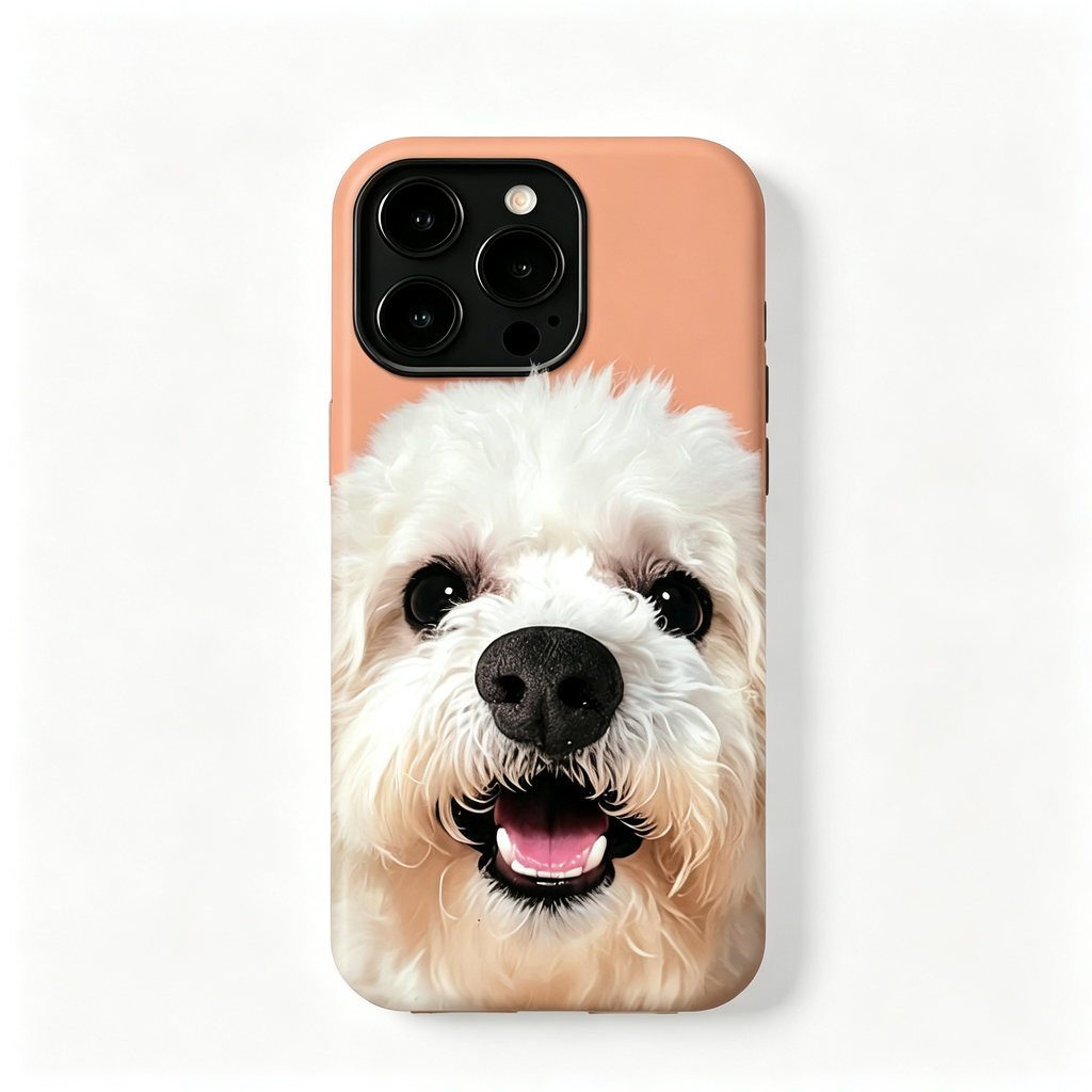 Custom Handmade 3D Dog Nose Phone Case, Platinum Silicone Pet Gift, Personalized Memorial Keepsake | doboop