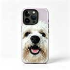 Custom Handmade 3D Dog Nose Phone Case, Platinum Silicone Pet Gift, Personalized Memorial Keepsake | doboop