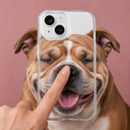 Custom Handmade 3D Dog Nose Phone Case, Platinum Silicone Pet Gift, Personalized Memorial Keepsake | doboop