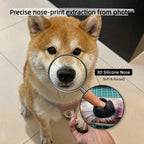Custom Handmade 3D Dog Nose Phone Case, Platinum Silicone Pet Gift, Personalized Memorial Keepsake | doboop